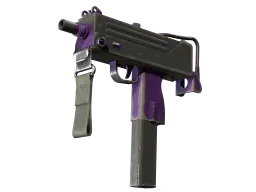 StatTrak™ MAC-10 | Ultraviolet (Battle-Scarred)