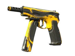 CZ75-Auto | Yellow Jacket (Battle-Scarred)