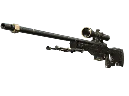 AWP | Black Nile (Well-Worn)