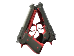 StatTrak™ Dual Berettas | Panther (Minimal Wear)