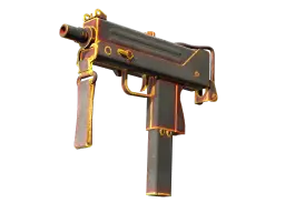 Item StatTrak™ MAC-10 | Heat (Battle-Scarred)