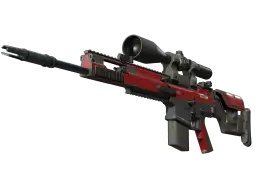 StatTrak™ SCAR-20 | Crimson Web (Field-Tested)