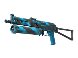Item StatTrak™ PP-Bizon | Blue Streak (Minimal Wear)