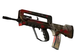 Item StatTrak™ FAMAS | Roll Cage (Battle-Scarred)