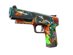 Item StatTrak™ Five-SeveN | Angry Mob (Battle-Scarred)