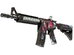 Item StatTrak™ M4A4 | Neo-Noir (Battle-Scarred)