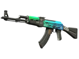 Item StatTrak™ AK-47 | Ice Coaled (Well-Worn)