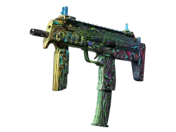 Item StatTrak™ MP7 | Neon Ply (Factory New)