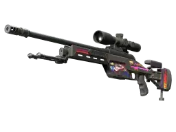 Item StatTrak™ SSG 08 | Turbo Peek (Battle-Scarred)