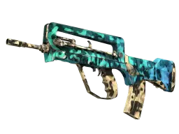 FAMAS | Waters of Nephthys (Battle-Scarred)