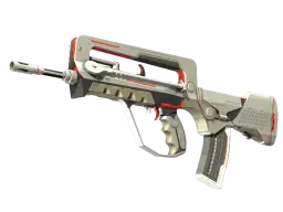 Item StatTrak™ FAMAS | Mecha Industries (Factory New)