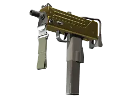 Item Souvenir MAC-10 | Gold Brick (Factory New)