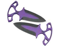 Item ★ StatTrak™ Shadow Daggers | Ultraviolet (Field-Tested)