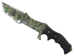 Item ★ Huntsman Knife | Boreal Forest (Well-Worn)