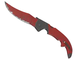 Item ★ Falchion Knife | Crimson Web (Field-Tested)