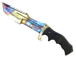 Item ★ StatTrak™ Huntsman Knife | Case Hardened (Battle-Scarred)