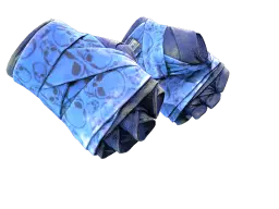 Item ★ Hand Wraps | Cobalt Skulls (Battle-Scarred)