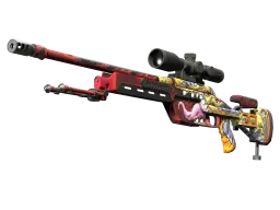 Item StatTrak™ SSG 08 | Bloodshot (Minimal Wear)