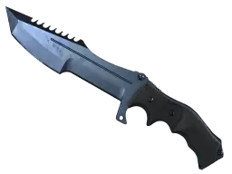 Item ★ StatTrak™ Huntsman Knife | Blue Steel (Battle-Scarred)