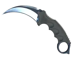 Item ★ Karambit | Blue Steel (Minimal Wear)