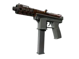 Item Souvenir Tec-9 | Red Quartz (Well-Worn)