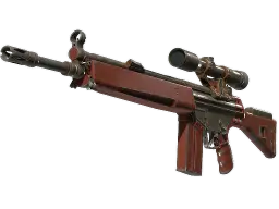 Item G3SG1 | Red Jasper (Well-Worn)