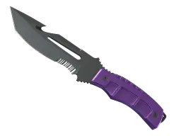 ★ StatTrak™ Survival Knife | Ultraviolet (Minimal Wear)