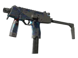 Item MP9 | Stained Glass (Battle-Scarred)