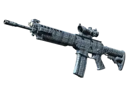 Item SG 553 | Waves Perforated (Factory New)