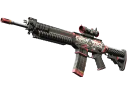Item SG 553 | Cyberforce (Minimal Wear)