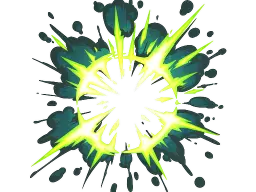 Sticker | Boom Epicenter (Glitter)