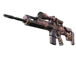 StatTrak™ SCAR-20 | Poultrygeist (Well-Worn)
