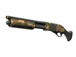 StatTrak™ Sawed-Off | Black Sand (Well-Worn)