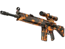Item G3SG1 | Orange Crash (Field-Tested)