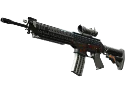 Item SG 553 | Heavy Metal (Field-Tested)
