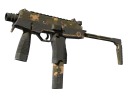 StatTrak™ MP9 | Black Sand (Battle-Scarred)