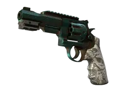 StatTrak™ R8 Revolver | Bone Forged (Battle-Scarred)