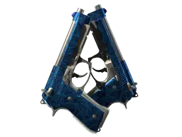 Item Dual Berettas | Cobalt Quartz (Factory New)