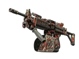 Negev | Lionfish (Battle-Scarred)