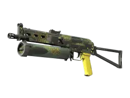 StatTrak™ PP-Bizon | Jungle Slipstream (Well-Worn)