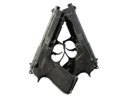 StatTrak™ Dual Berettas | Elite 1.6 (Well-Worn)