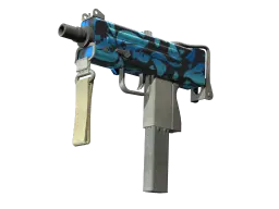 StatTrak™ MAC-10 | Oceanic (Minimal Wear)
