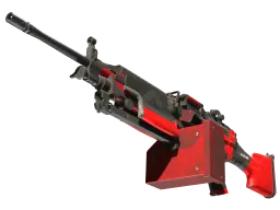 StatTrak™ M249 | System Lock (Well-Worn)
