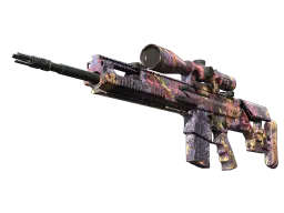 Item StatTrak™ SCAR-20 | Poultrygeist (Factory New)