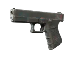 Glock-18 | Teal Graf (Battle-Scarred)