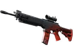 StatTrak™ SG 553 | Darkwing (Well-Worn)
