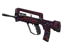 FAMAS | Rapid Eye Movement (Battle-Scarred)
