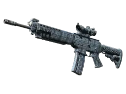 SG 553 | Waves Perforated (Field-Tested)