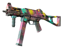 Item StatTrak™ UMP-45 | Wild Child (Battle-Scarred)