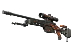 StatTrak™ SSG 08 | Slashed (Well-Worn)